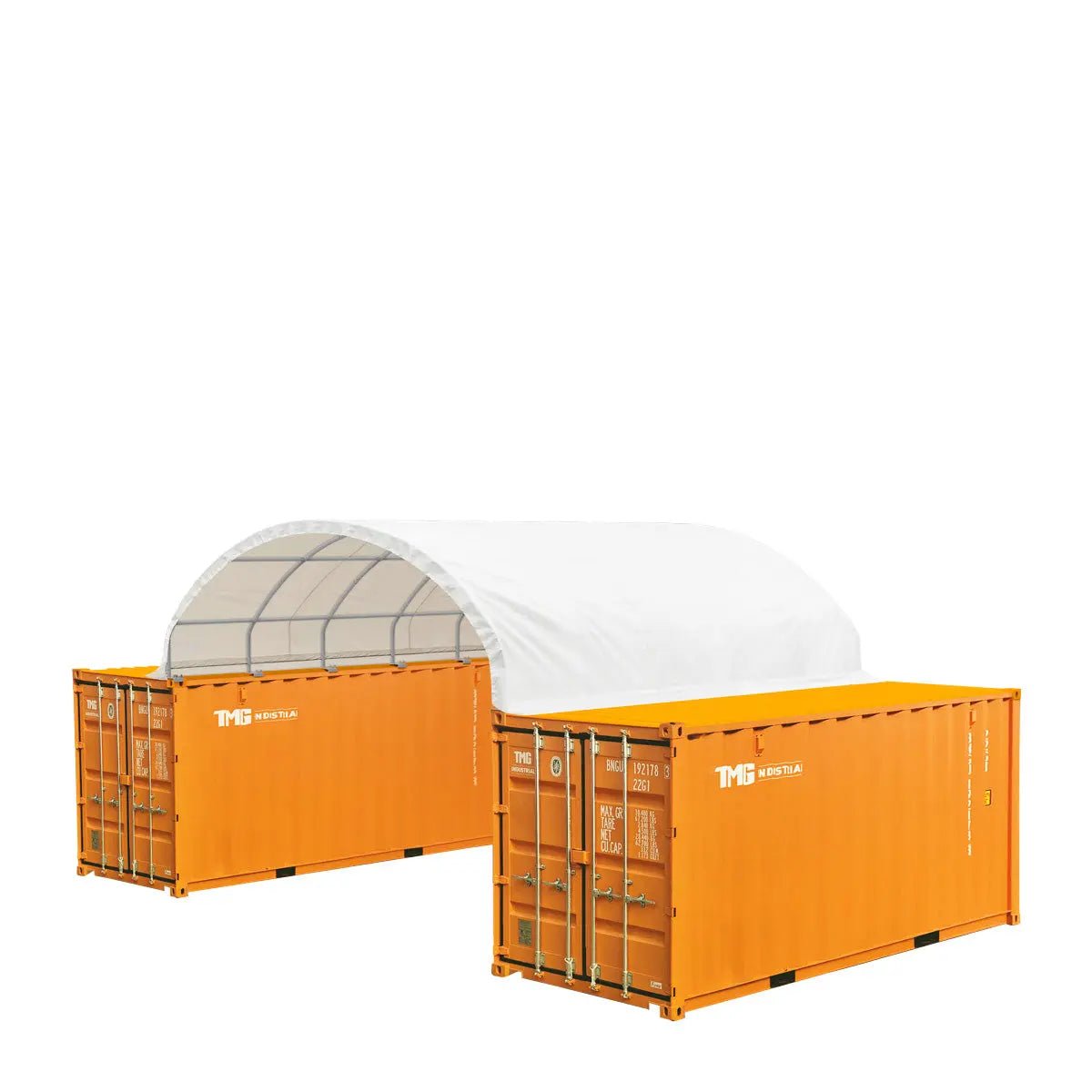 20 x 20 PE Fabric Container Shelter