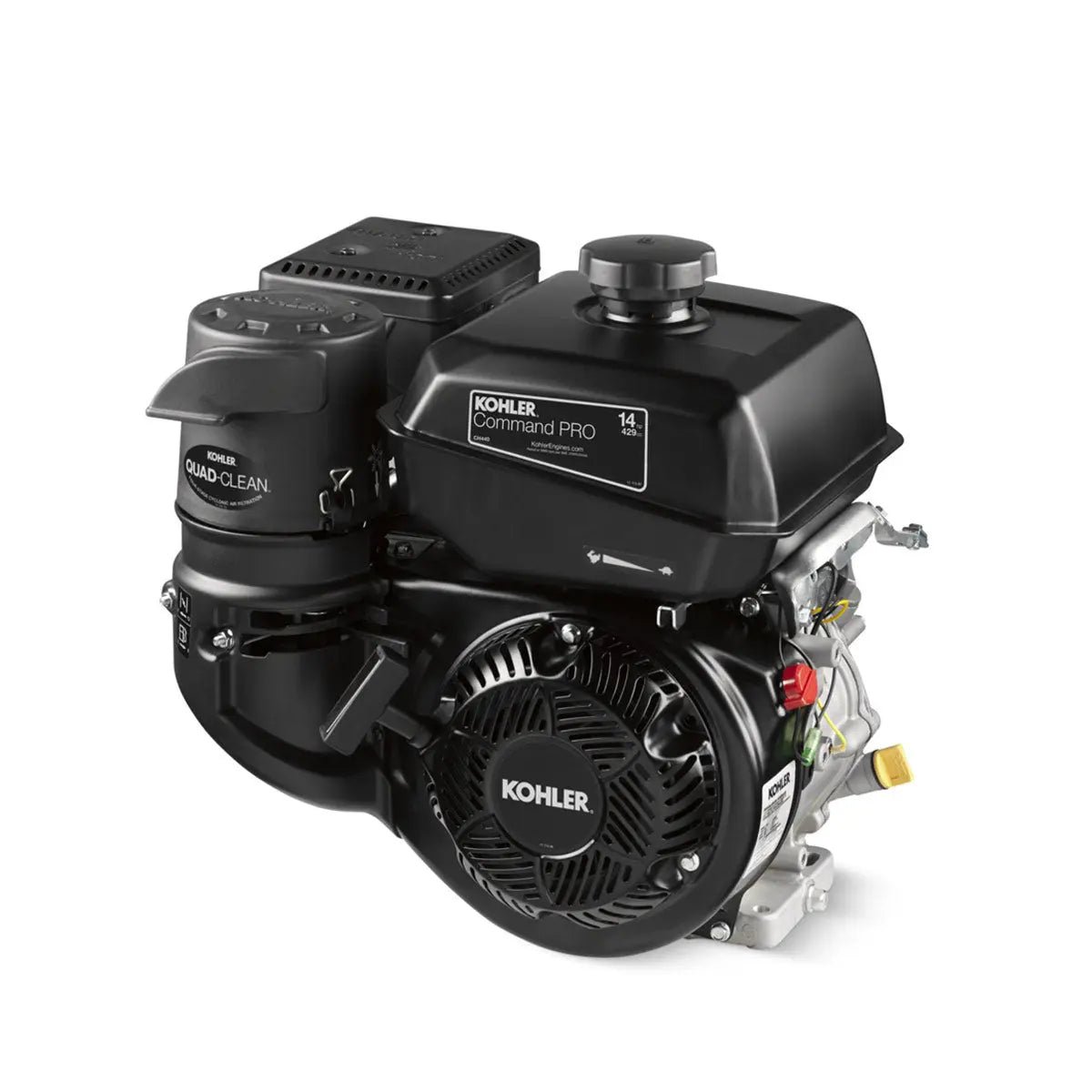Kohler-14-HP-Gasoline-Engine-CH440-Command-Pro-Series-Quad-Cleantm-Cyclonic-Air-Filter-Large-Capacity-Fuel-Tank-TMG-GEK14
